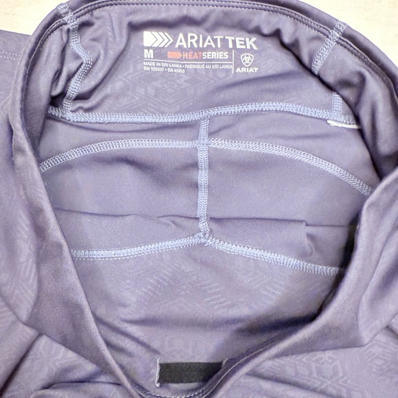 Ariat Women's Zia Embossed Riding Tights - Dark Gray size medium - Picture 15 of 15